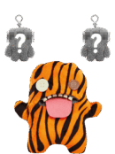 Monster: Oogah Boogah Tiger & Keyring Pack