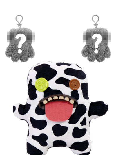 Monster: Oogah Boogah Cow & Keyring Pack
